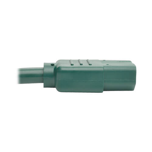 TRIPPLITE P004-006-AGN PDU Power Cord, C13 to C14 - 10A, 250V, 18 AWG, 1.83m Green - Image 4