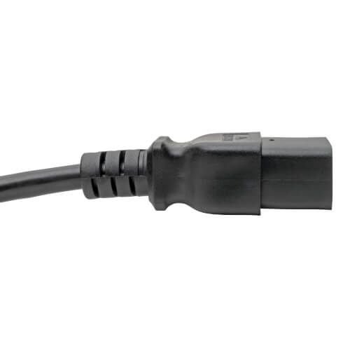 TRIPPLITE P052-008 UK Computer Power Cord, C19 to BS1363, 13A, 250V, 16 AWG, 2.43m Black - Image 4