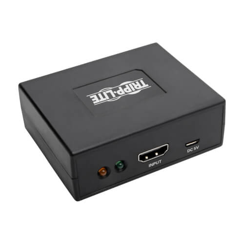 TRIPPLITE P130-000-AUD4K6 4K HDMI Audio Extractor with TOSLINK, RCA and 3.5 mm Stereo Output, 7.1 Channel, 4K 60 Hz, HDR - Image 2