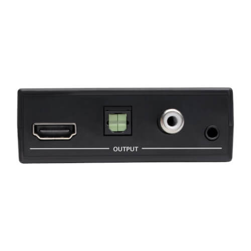 TRIPPLITE P130-000-AUD4K6 4K HDMI Audio Extractor with TOSLINK, RCA and 3.5 mm Stereo Output, 7.1 Channel, 4K 60 Hz, HDR - Image 3