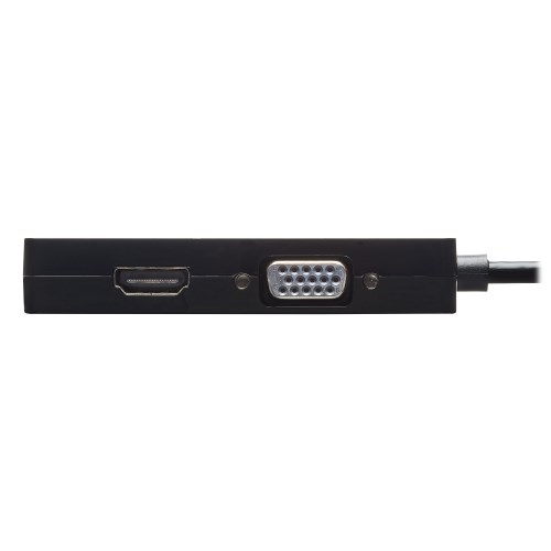TRIPPLITE P136-06N-HDV-4K DisplayPort to VGA/DVI/HDMI All-in-One Converter Adapter, DP ver 1.2, 4K 30 Hz HDMI - Image 5