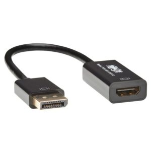TRIPPLITE P136-06N-UHD-V2 DisplayPort to HDMI 4K Active Adapter Video Converter DP HDCP (M/F) 15.24cm