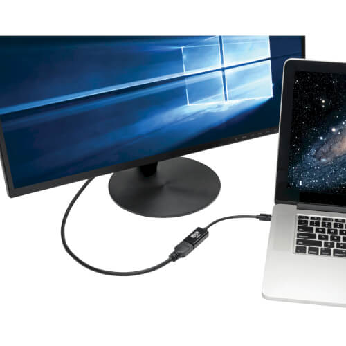 TRIPPLITE P137-06N-HD4K6B Keyspan Mini DisplayPort to HDMI Active Adapter/Video Converter (M/F) Black 6in. - Image 5