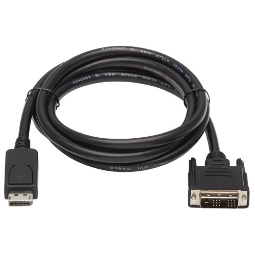 TRIPPLITE P581-006 DisplayPort to DVI Adapter Cable (DP with Latches to DVI-D Single Link M/M)1.8 m - Image 3