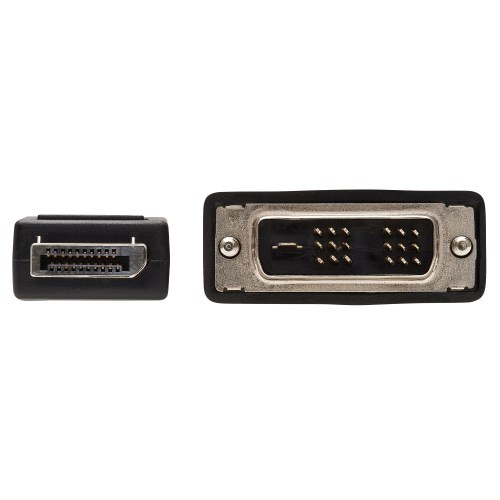 TRIPPLITE P581-006 DisplayPort to DVI Adapter Cable (DP with Latches to DVI-D Single Link M/M)1.8 m - Image 2