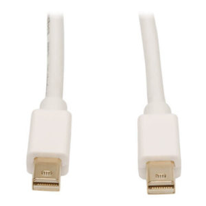 TRIPPLITE P584-006 Mini DisplayPort Cable (M/M)White 1.8 m