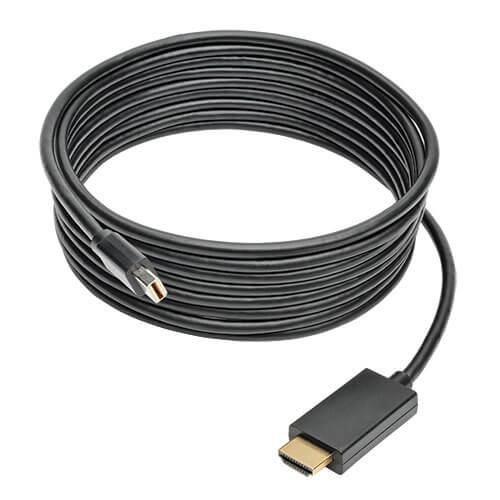 TRIPPLITE P586-006-HDMI Mini DisplayPort to HDMI Active Adapter Cable (M/M) 1080p 1.8m - Image 2