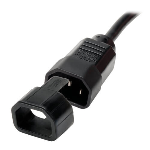 TRIPPLITE PLC13BK Plug-Lock Inserts (C14 to C13 outlet) Black - Image 3