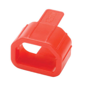 TRIPPLITE PLC13RD Plug-Lock Inserts (C14 power cord to C13 outlet), Red