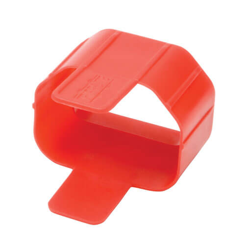 TRIPPLITE PLC13RD Plug-Lock Inserts (C14 power cord to C13 outlet), Red - Image 2
