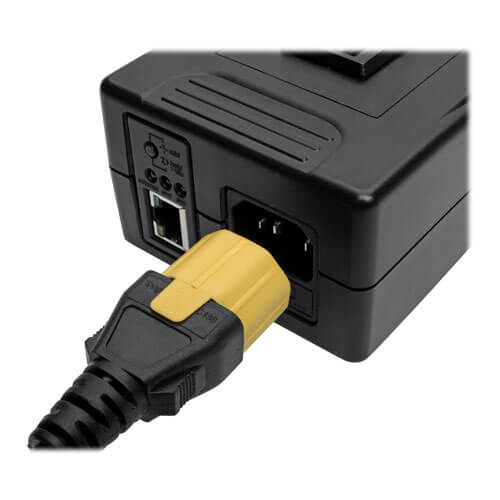 TRIPPLITE PLC14YW Plug-Lock Inserts, C13 to C14 Outlet Yellow - Image 3
