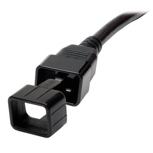 TRIPPLITE PLC19BK Plug-Lock Inserts (C20 power cord to C19 outlet) Black - Image 3
