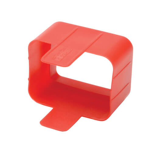 TRIPPLITE PLC19RD Plug-Lock Inserts (C20 power cord to C19 outlet) Red - Image 2