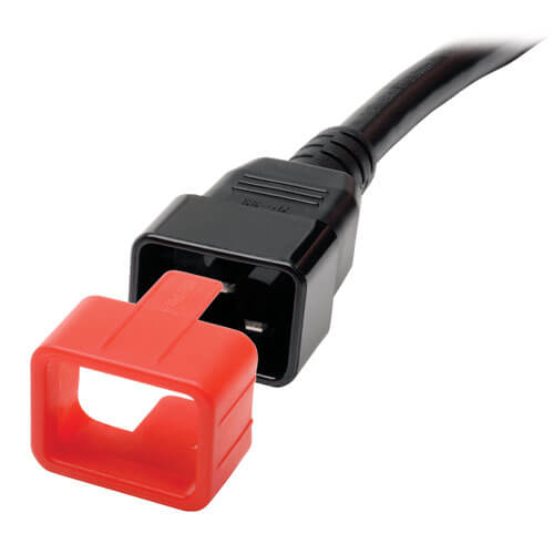 TRIPPLITE PLC19RD Plug-Lock Inserts (C20 power cord to C19 outlet) Red - Image 3