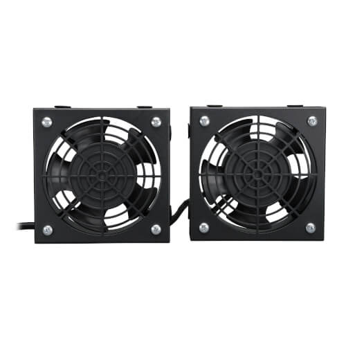TRIPPLITE SRXFANWM Wall-Mount Roof Fan Kit - Dual 230V High-Performance Fans, 210 CFM, 3 ft. (0.91 m) Cord, C14 Input - Image 3