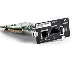 VERTIV RDU101 NETWORK Communications IntelliSlot Card