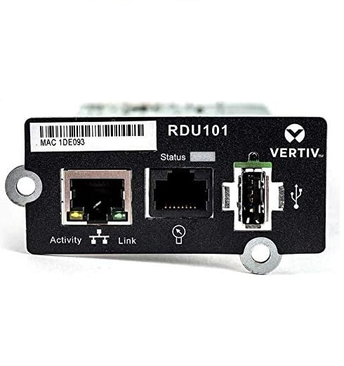 VERTIV RDU101 NETWORK Communications IntelliSlot Card - Image 2