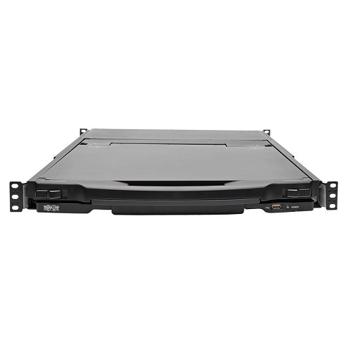 TRIPPLITE B030-008-17-IP NetDirector 8-Port 1U Rack-Mount Console HDMI KVM Switch with 17" LCD and IP Remote Access, Dual Rail - Image 2