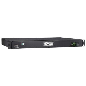 TRIPPLITE PDUMH20HVATS Single-Phase 3.8kW 200–240V  ATS/Local Metered PDU 12 ft. Cords