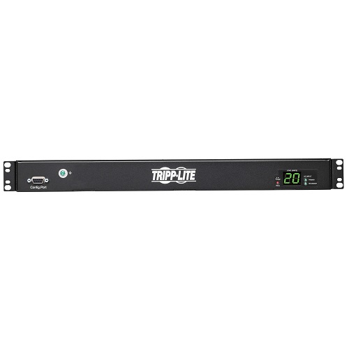 TRIPPLITE PDUMH20HVATS Single-Phase 3.8kW 200–240V  ATS/Local Metered PDU 12 ft. Cords - Image 2