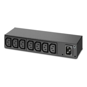APC AP6015A RACK PDU, BASIC, 0U/1U, 120-240V/15A, 220-240V/10A, (8) C13