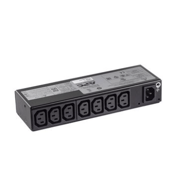 APC AP6015A RACK PDU, BASIC, 0U/1U, 120-240V/15A, 220-240V/10A, (8) C13 - Image 2