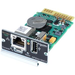 APC AP9544 Network Management Card for Easy UPS On-Line, 1-Phase, remotely monitor and manage the UPS
