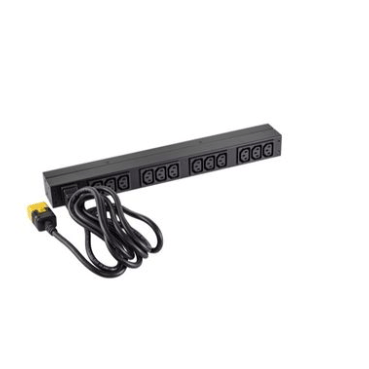 APC AP9565 NetShelter Basic Rack PDU, 1U, 1PH, 3.7kW 230V 16A or 3.3kW 208V 16A, x12 C13 outlets, C20 cord - Image 4