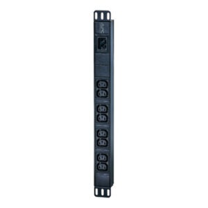 APC EPDU1016B Easy Rack PDU, Basic, 1U, 1 Phase, 3.7kW, 230V, 16A, 8 x C13 outlets, IEC60320 C20 inlet
