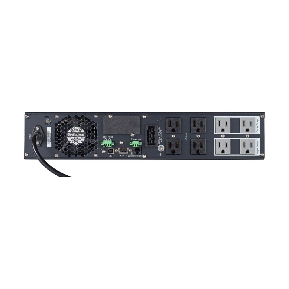 EATON 9PX1500RT 1500VA 1350W 120V Online Double Conversion UPS - 5-15P, 8x 5-15R Outlets, 2U Rack/Tower - Image 3