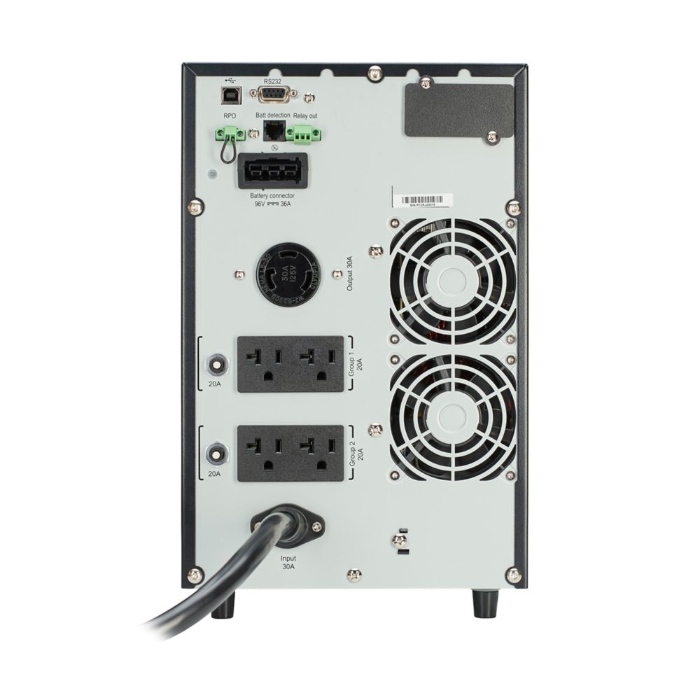 EATON 9SX3000 UPS 3000 VA, 2700 W, 120V, L5-30P input, Outputs: (4) 5-20R, (1) L5-30R - Image 3