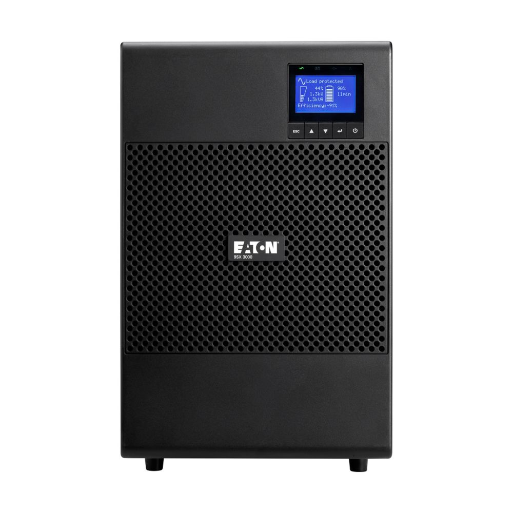 EATON 9SX3000I 9SX UPS, 3000 VA, 2700 W, Input: C20, Outputs: (8) C13, (1) C19, Tower - Image 2