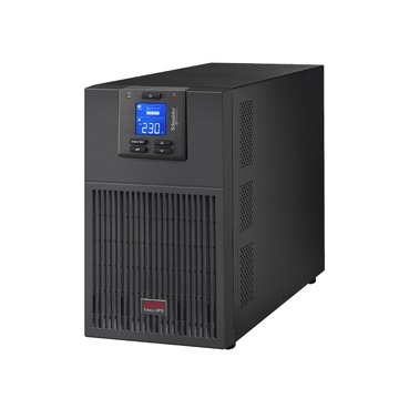 APC SRV3KI Easy UPS On-Line, 3kVA/2400W, Tower, 230V, 6x IEC C13 + 1x IEC C19 outlets, Intelligent Card Slot, LCD - Image 2