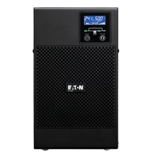 EATON 9E3000I UPS, 3000 VA, 2400W, Input: C20, Output: (6) C13, (1) C19, Tower