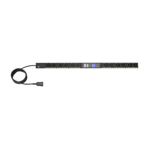 EATON EVMAFC20A Managed G4 Rack PDU, 0U, 22.5U, C20 input, 3m cord, 1ph, 3.7kW, 16A, 200-240V, 24 outlets (12)C13, (12)C39