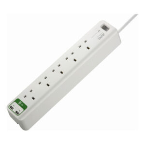 APC PM5U-UK Home/Office SurgeArrest 5 outlets with 5V, 2.4A 2 port USB Charger 230V UK
