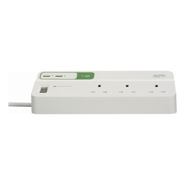 APC PM6U-UK Performance SurgeArrest 6 outlets with 5V, 2.4A 2 port USB charger, 230V UK - Image 3
