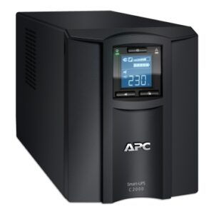 APC SMC2000I Smart-UPS C, Line Interactive, 2000VA, Tower, 230V, 6x IEC C13+1x IEC C19 outlets