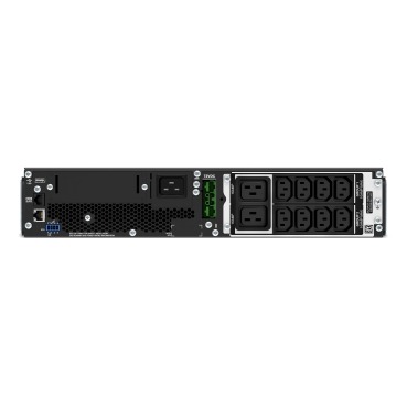 APC SRT2200RMXLI Smart-UPS On-Line, 2200VA, Rackmount 2U, 230V, 8x C13+2x C19 IEC outlets, W/ rail kit - Image 4
