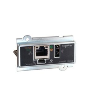 APC AP9547 NETWORK MANAGEMENT CARD for Easy UPS 3 Series, 3-Phase, remotely monitor and manage the UPS