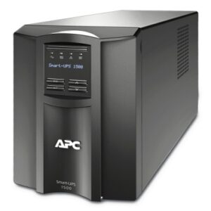APC SMT1500I Smart-UPS Line Interactive 1500VA Tower 230V 8x IEC C13 outlets SmartSlot AVR LCD