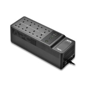 APC BE650G2-UK Back-UPS 650VA/400W Floor/Wall Mount 230V 8x British BS1363A outlets USB Type A Port