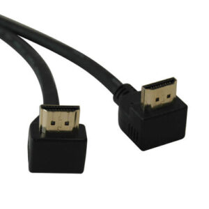 TRIPPLITE P568-006-RA2 High-Speed HDMI Cable with 2 Right-Angle Connectors, Digital Video with Audio (M/M), 6 ft.