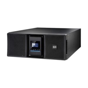 EATON 9SX11KIRT4UG2 9SX Gen2 UPS, 11000 VA, 11000 W, Input: Hardwired, Outputs: (8) C13, (4) C19, Hardwired, Rack/tower, 4U, Rack-mounting kit included