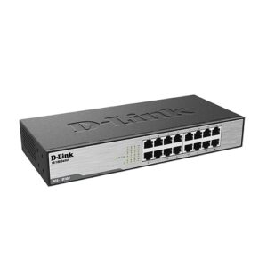 D-LINK DES-1016D 16-Port Fast Ethernet Unmanaged Desktop Switch