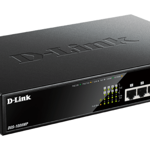 D-LINK DGS-1008MP 8-Port Desktop Gigabit Max PoE Switch