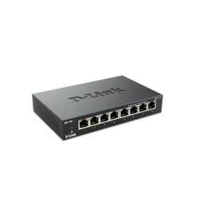 D-LINK DGS-108 8-Port Gigabit Unmanaged Desktop Switch