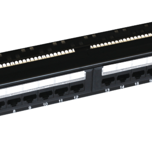 D-LINK NPP-C61BLK241 PATCH PANEL CAT6 UTP 24-PORT LOADED 1U