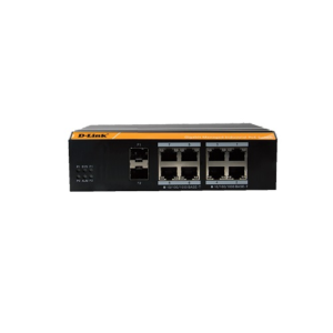 D-LINK DGS-F1008P-2S 8-Port Unmanaged Industrial Gigabit PoE Switch
