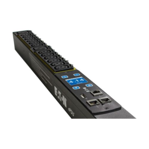EATON EMIH02 G3+ Metered Input rack PDU, 1U, Input C14, 2.3 kW max, 10A, 200-240V, Outlets 8XC13